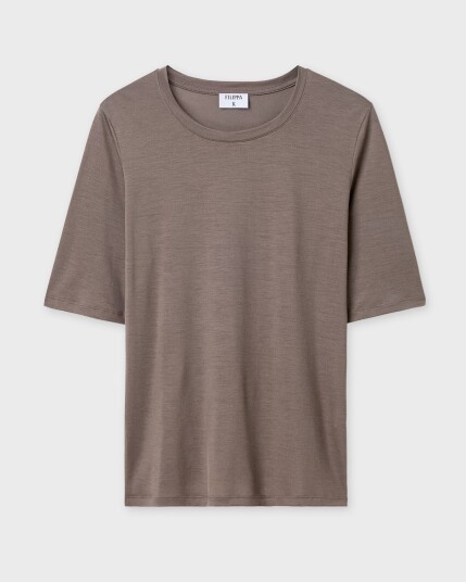 Filippa K Elena Tee - Brown - XS