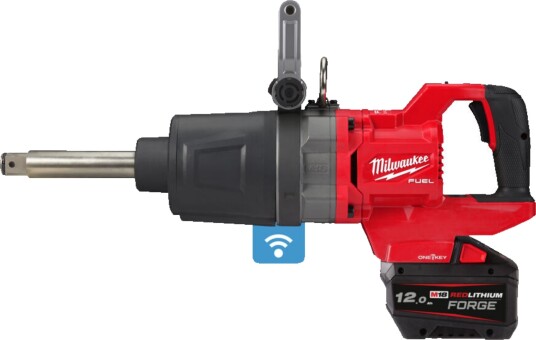 Milwaukee M18 Slagmuttertrekker ONEFHIWF1D-121C med Batteri Milwaukee M18 Slagmuttertrekker ONEFHIWF1D-121C med Batteri
