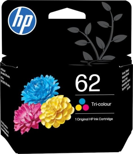 HP 62 blekkpatron (trefarget)