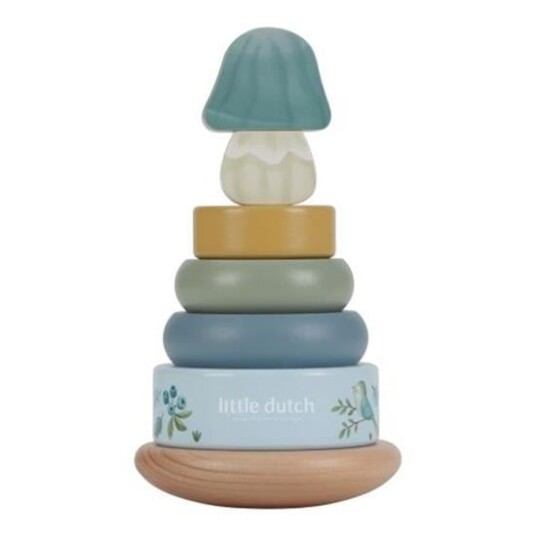 Little Dutch Rocking Ring Stacker wood Forest Friends LD7242 Little Dutch Rocking Ring Stacker wood Forest Friends LD7242