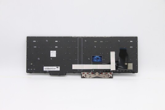 Lenovo Lite-On - erstatningstastatur for bærbar PC - Fransk - svart