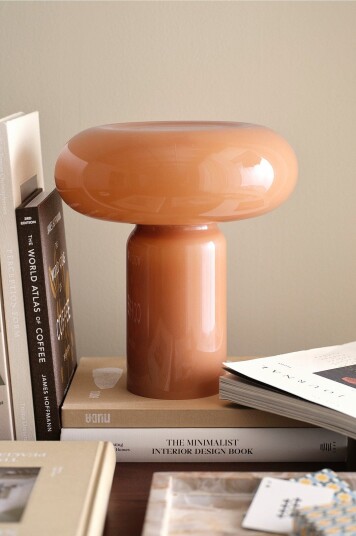 Ellos Home Bordlampe Aurora Brun