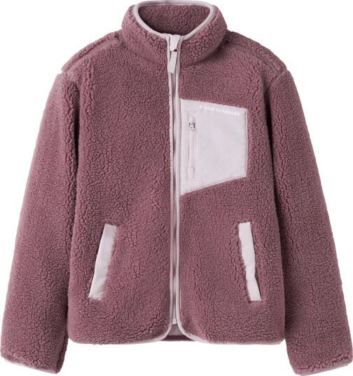 Name It Nknmattia Sherpa Jacket Pb1 Purple 158