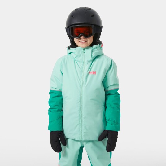 Helly Hansen Junior Jewel Resort Skijakke Grønn 158