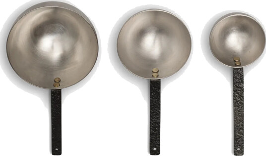 Ferm Living Obra Measuring Spoons matsett 3 deler Stainless Steel