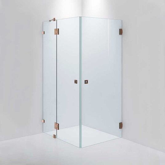 INR Iconic Nordic Rooms Dusjhjørne ARC 14 Måltilpasset Brushed Bronze / Klart Glass INR Iconic Nordic Rooms Dusjhjørne ARC 14 Måltilpasset Brushed Bronze / Klart Glass