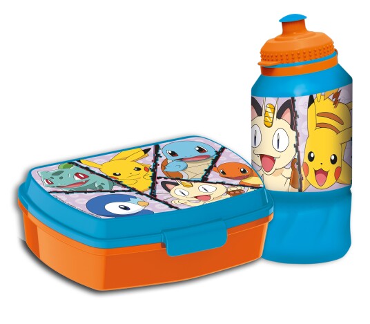 Pokémon- Lunchbox & Water Bottle (8073)