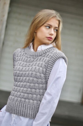 KRAKK VEST lys grå KRAKK VEST lys grå
