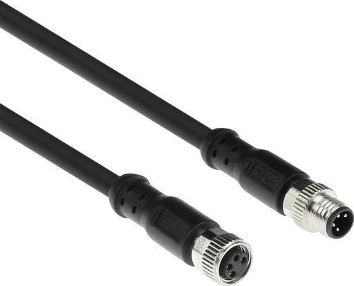 Act Industrial Sensorskabel 5,00 M M8a 4 Pinners Hann Til M8a 4 Pinners Hunn Ultraflex Xtreme Tpe Skjermet Sc3103