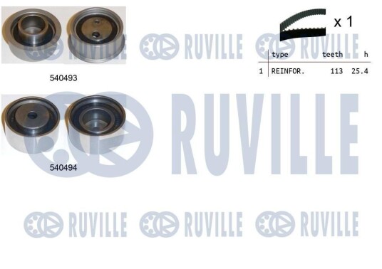 Registerreim sett RUVILLE 5636870 Registerreim sett RUVILLE 5636870