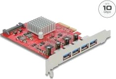 Delock PCIe USB 3.2 Gen2 4 Port 90481