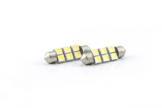Lumen C5W LED 36mm FARGET (Rød) Lumen C5W LED 36mm FARGET (Rød)