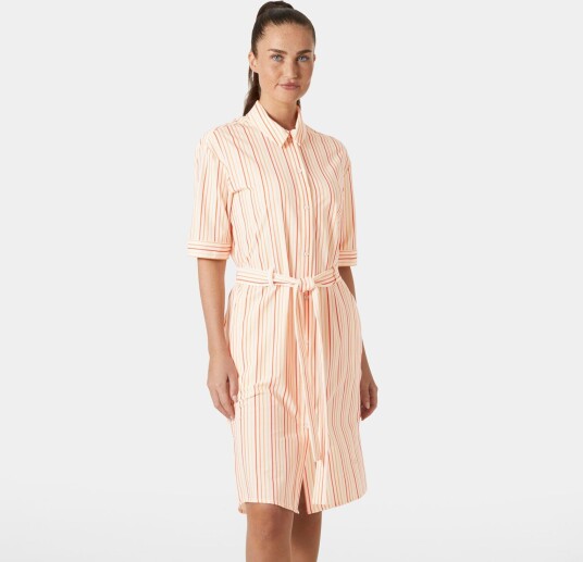 Helly Hansen Thalia Skjortekjole Dame Oransje Oransje M