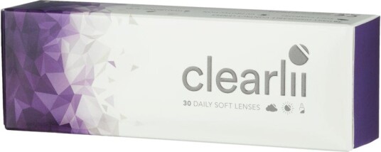 Clearlii Daily Soft endagslinser 30 stk. Styrke -3,50 Clearlii Daily Soft endagslinser 30 stk. Styrke -3,50