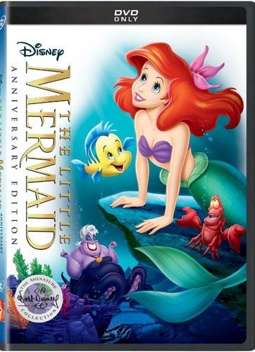 Little Mermaid: Anniversary Edition DVD