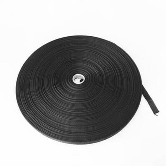 POLYESTERBÅND TYNT 15 MM SVART