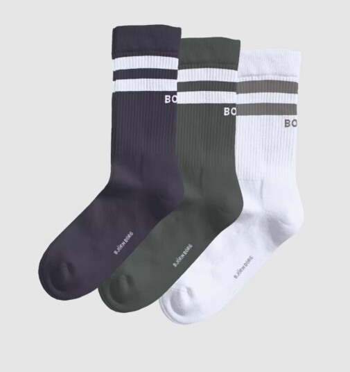 Björn Borg 3 pk Core Crew Sock Night Sky 41 45