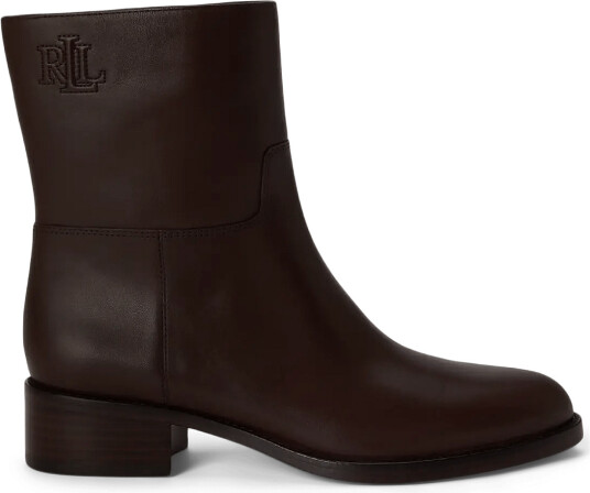 Lauren Ralph Lauren Smooth Calf Kyle Bte Hl Bo Bte Brown 41