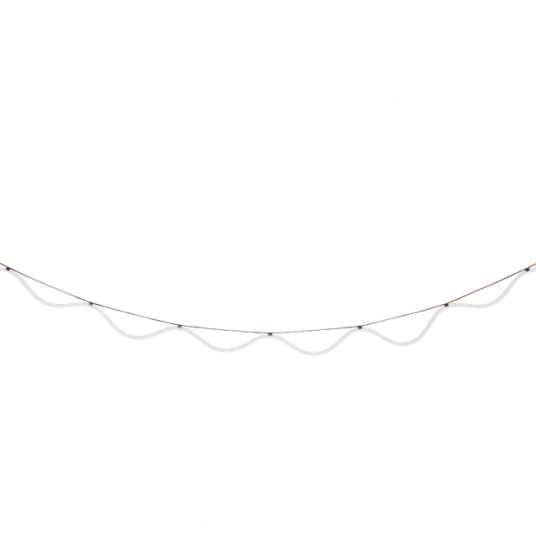 Petite Friture Spline Utendørs Taklampe Rød