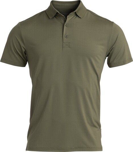Bogeys & Birdies M Tech Scratch Polo Golf pologenser herre Leaf Clover Green Medium