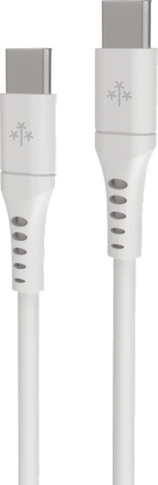 Hune Tallo USB C To USB C Cable 3m 3A/60W   Snow White