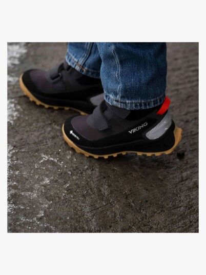 Viking Expower Mid GTX 2v overgangssko Black Viking Expower Mid GTX 2v overgangssko Black