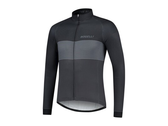 Rogelli Boost vinterjakke Windtex sort grå herre