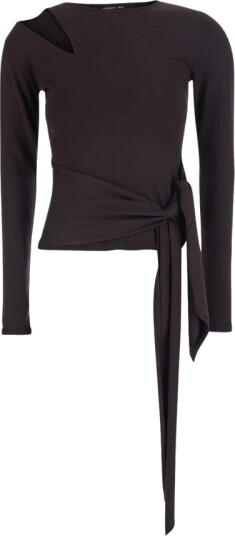 Federica Tosi Dame Topper Brun L,