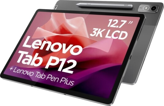 Lenovo Tab P12 128 GB 32,3 cm (12.7") Mediatek 8 GB Wi-Fi 6 (802.11ax) Android 13 Grau