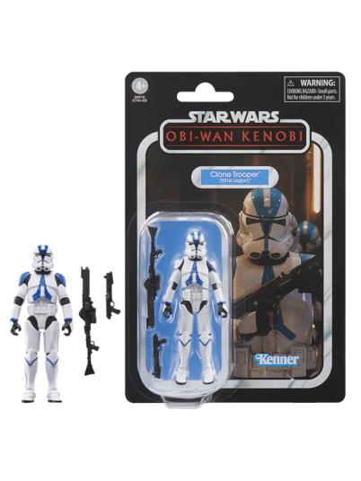 Star Wars Obi Wan Kenobi The Vintage Collection Clone Trooper 501st Legion 9.5 cm