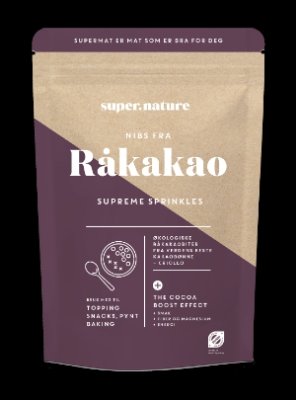 Kakaonibs fra råkakao økologi utsolgt