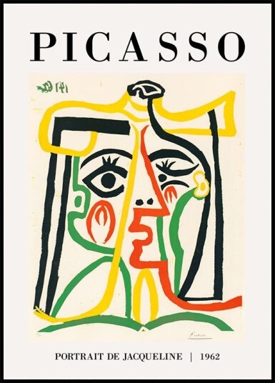 Pablo Picasso   El Rostro Plakat Plakat / 100x150cm