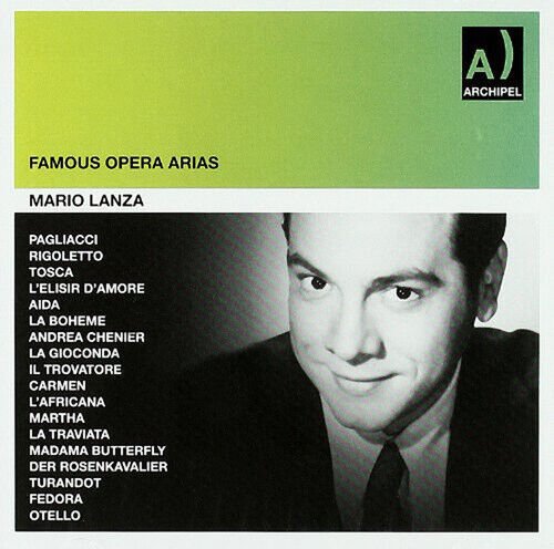 MediaTronixs Mario Lanza : Famous Opera Arias CD 2 discs (2011) Pre-Owned
