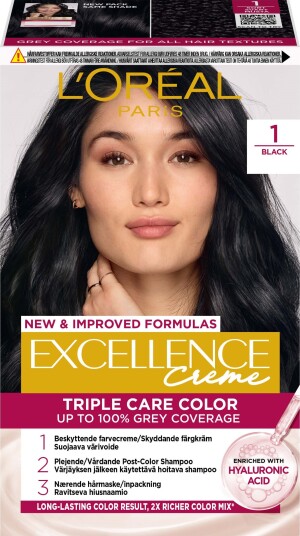 L'Oréal Paris Excellence Crème 1 Black L'Oréal Paris Excellence Crème 1 Black