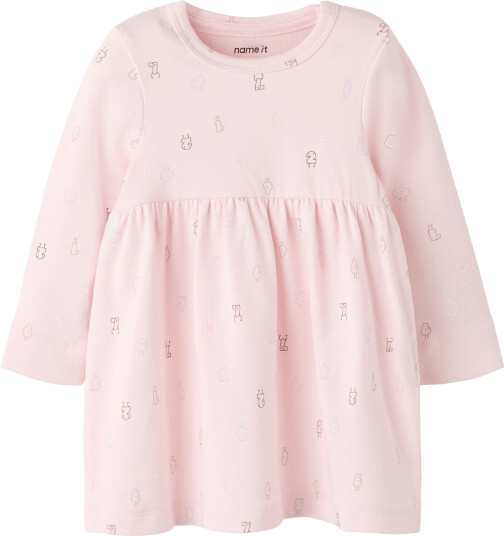 Name It Nbflydianna Ls Dress Pink 68
