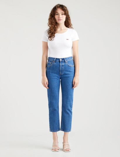 Levi"s® 501 Crop Jazz Pop - Blue - 26 x 26