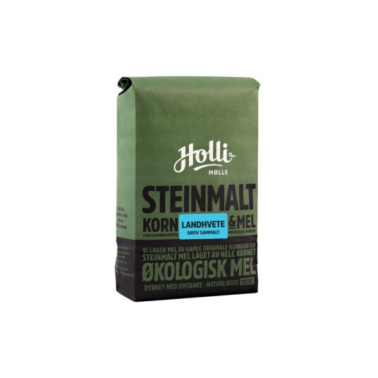 Holli Mølle økologisk landhvete grovmalt 1 kg