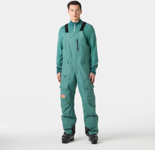 Helly Hansen Sogn Skibukse Med Seler Herre Grønn 2xl