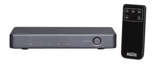 Marmitek Connect 620 Uhd 2.0 - Video/Audio Switch - 4 X Hdmi - Stasjonær