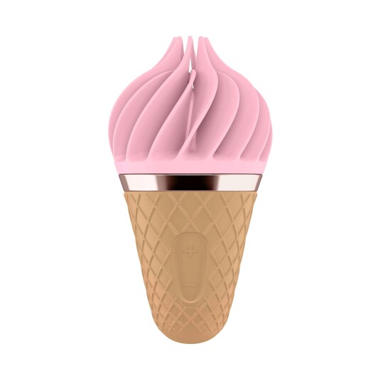 Satisfyer Sweet Treat Klitoris Spinnator - Lyserosa - Lyserosa