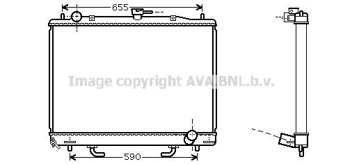 Radiator AVA Clever Choice MT2163