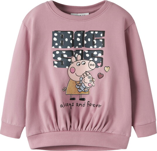 Name It Collegegenser NmfAma Peppa Pig Syrin Name It 2 år (92) Collegegenser Rosa