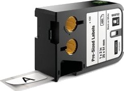 Dymo Xtl Polyester Permanet Adhesiv Svart På Hvitt 25 X 51 Mm 100 KassettEr Tape For Xtl 500