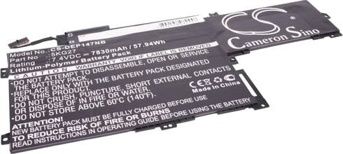 Batteri til Dell Inspiron 14 7000 etc