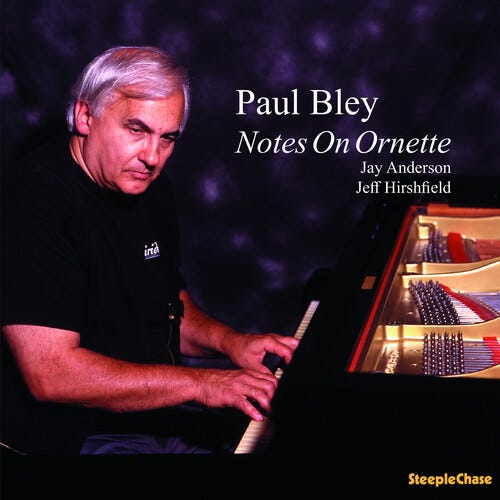 Paul Bley Notes On Ornette LP/Vinyl Paul Bley Notes On Ornette LP/Vinyl