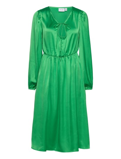 Vila | Vipetia L/S V Neck Mid Calf Dress/Dc | 38 Vila | Vipetia L/S V Neck Mid Calf Dress/Dc | 38