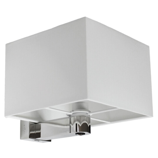Casolux Wallis vegglampe stor firkantet 10 30v Casolux Wallis vegglampe stor firkantet 10 30v