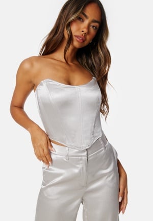 Madeleine Bitici X Bubbleroom Madeleine Shimmer Corset Light champagne 46