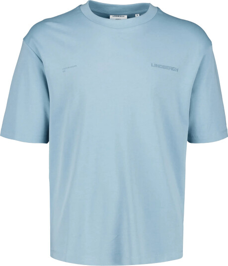 Lindbergh O Neck Logo Oversized S/S Blue M