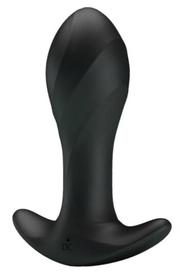 Pretty Love Anal Plug Massager Black